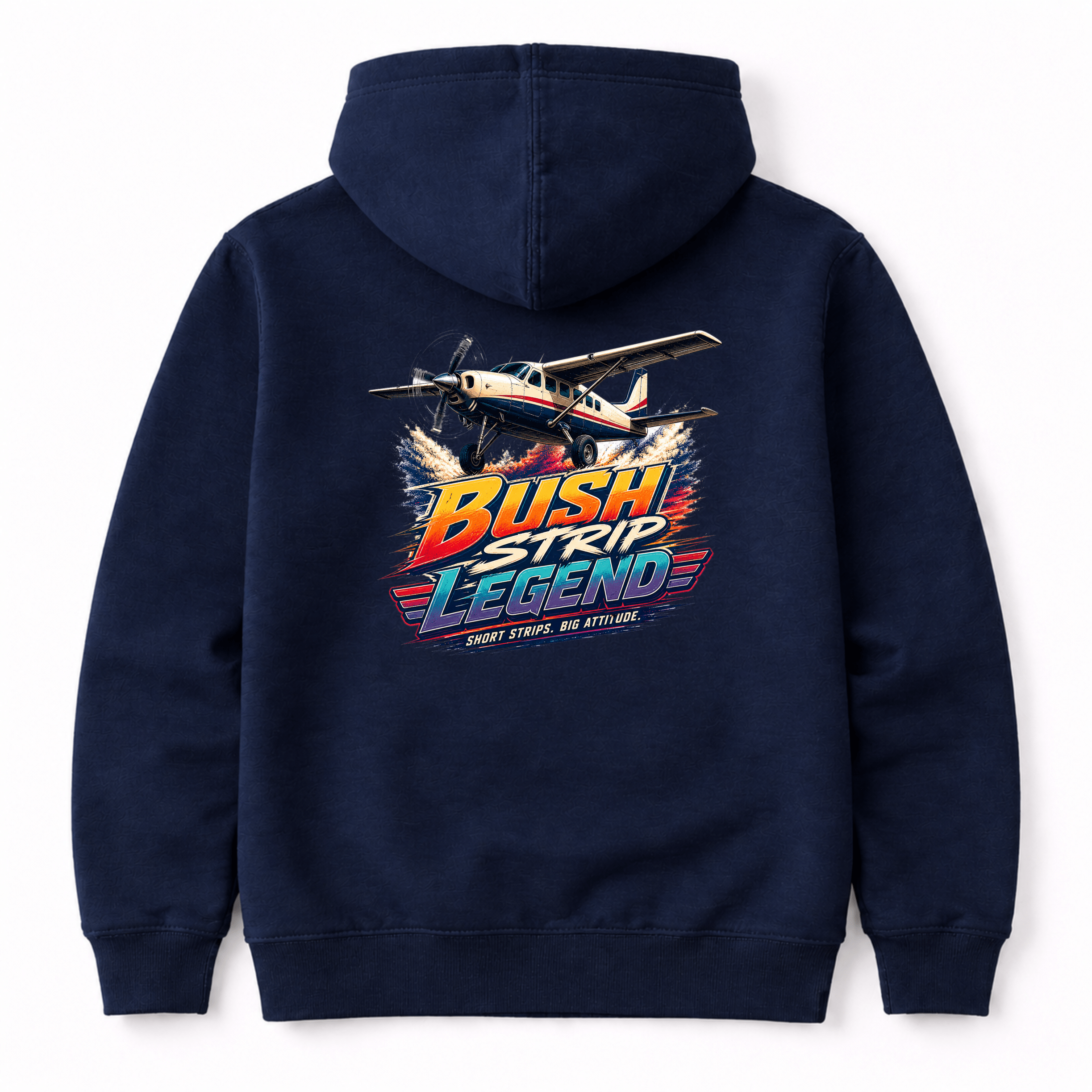 Single Engine Utility Aircraft Graphic Hoodie by Afterburn UK