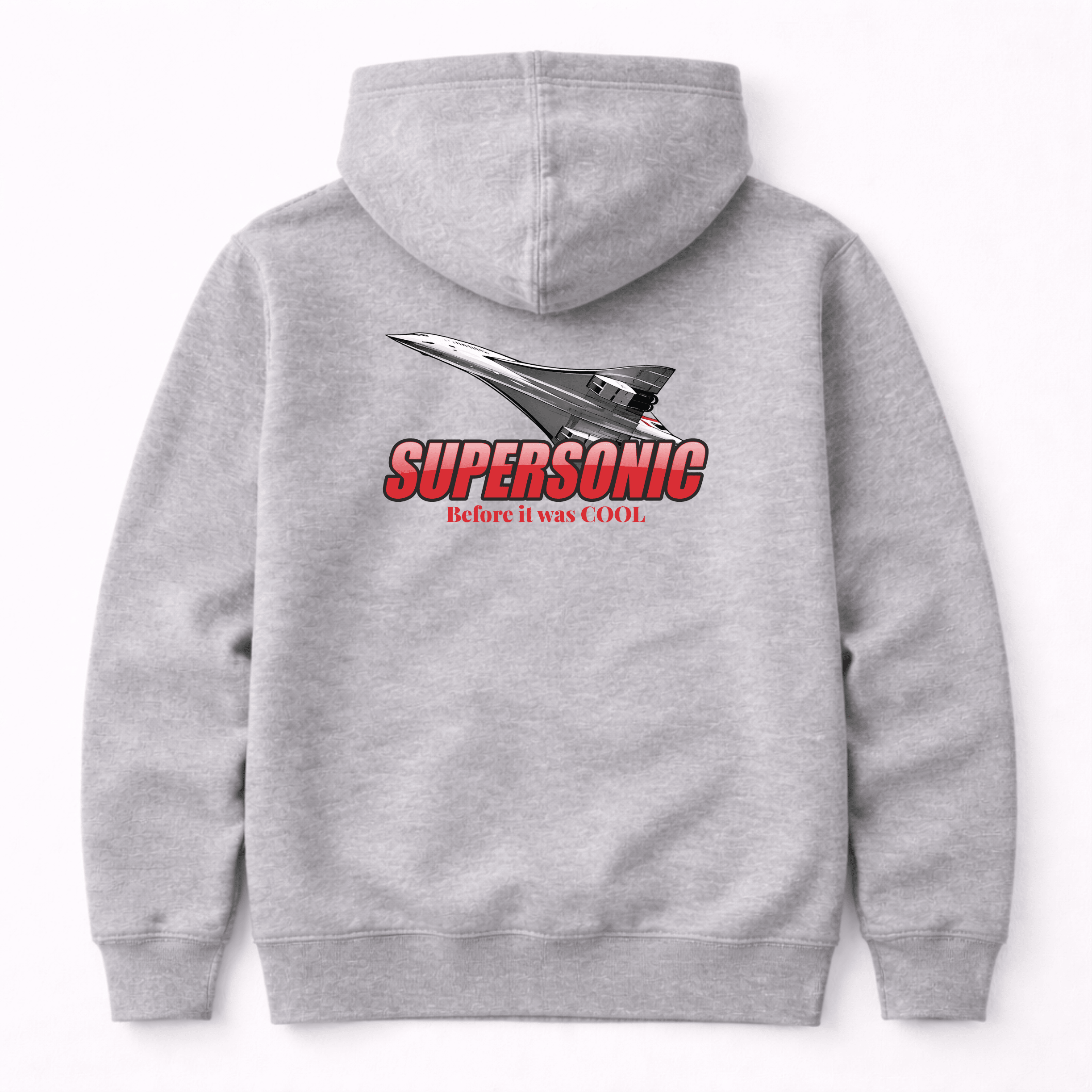 Supersonic Before it was Cool Aviation Graphic Hoodie by Afterburn UK