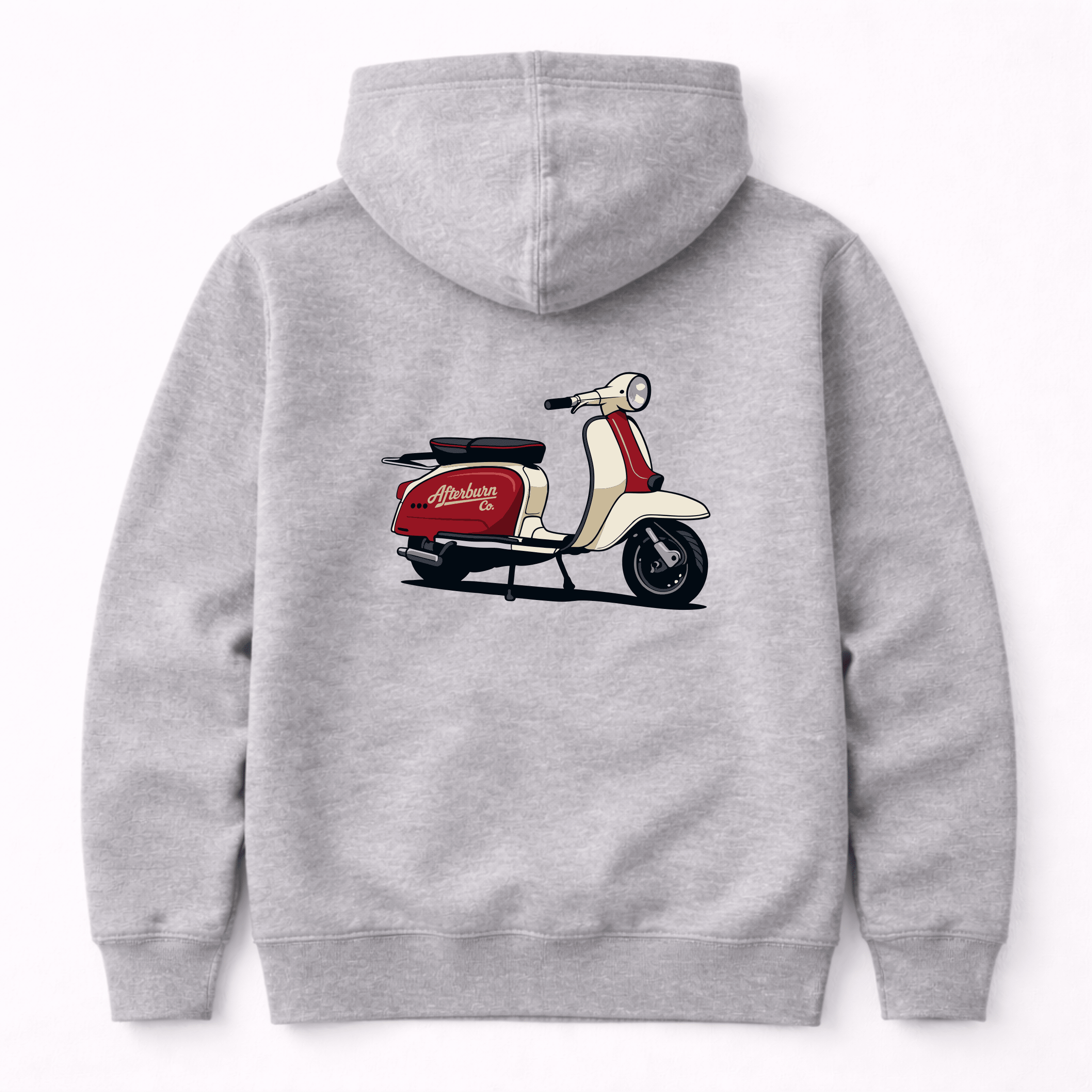 Classic Scooter Afterburn Graphic Hoodie by Afterburn UK