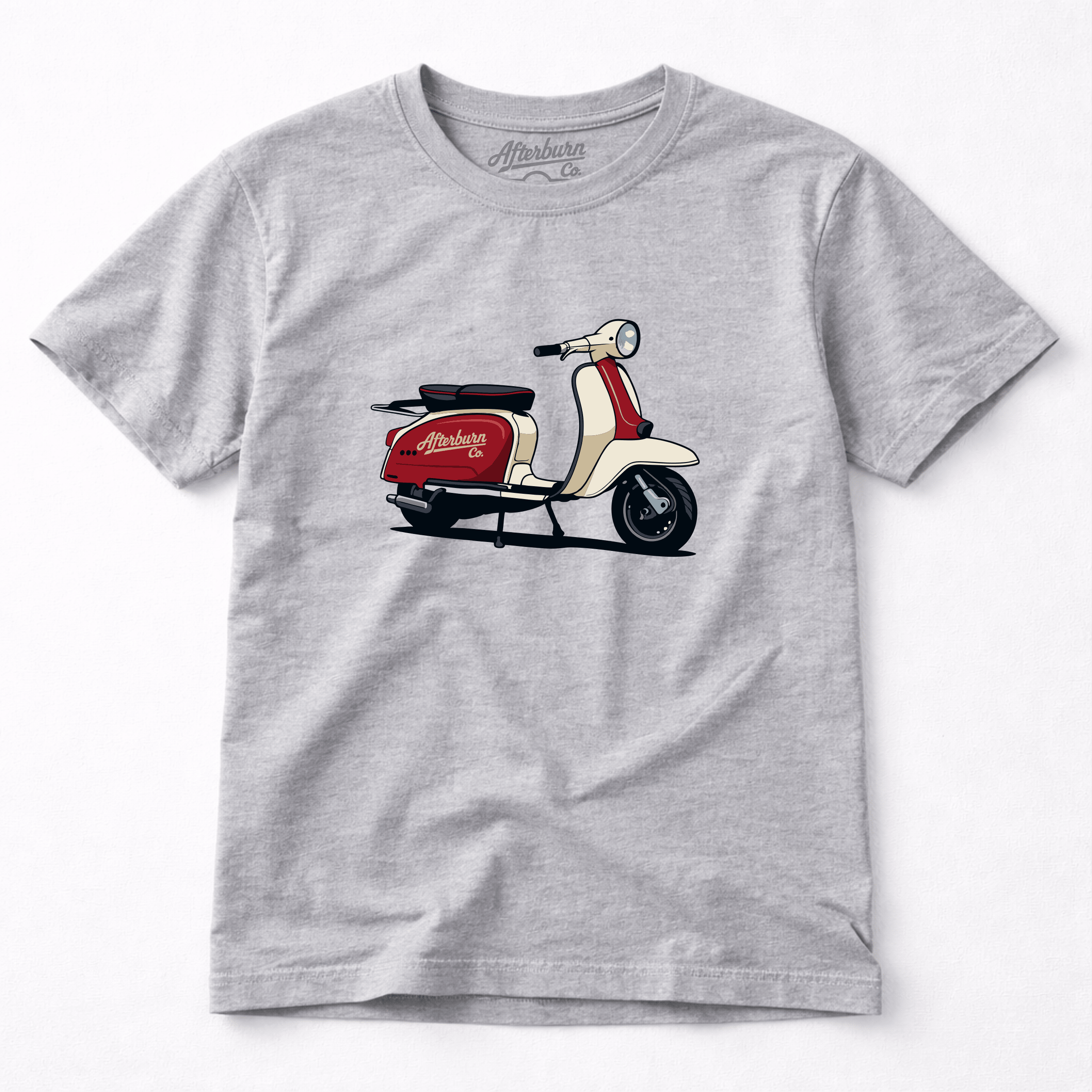 Classic Scooter Afterburn Graphic T-Shirt by Afterburn UK
